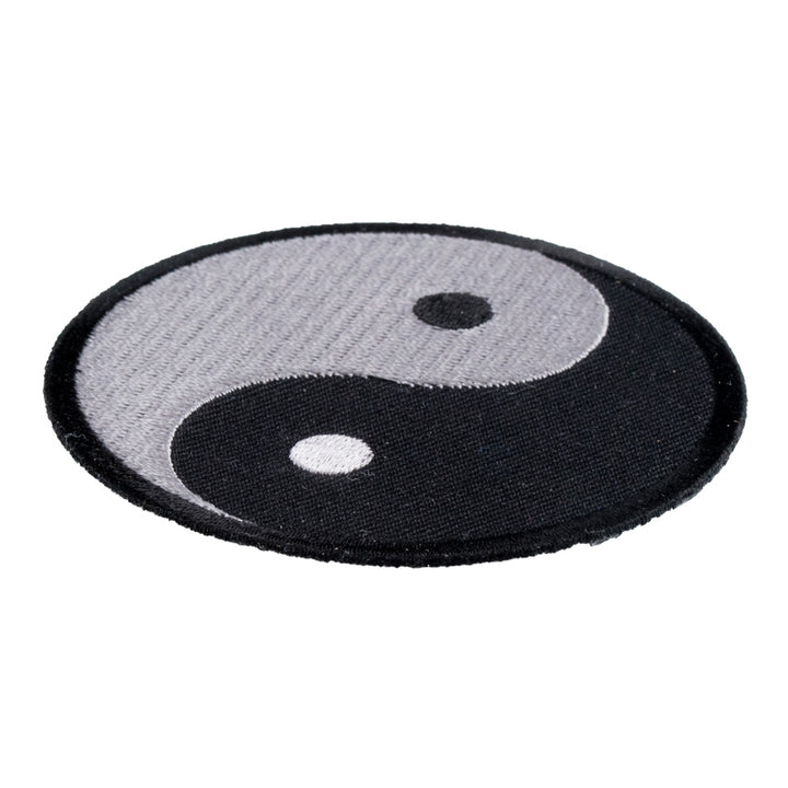 Yin-Yang Black &amp; White Patch, Biker Patches — detail view 1