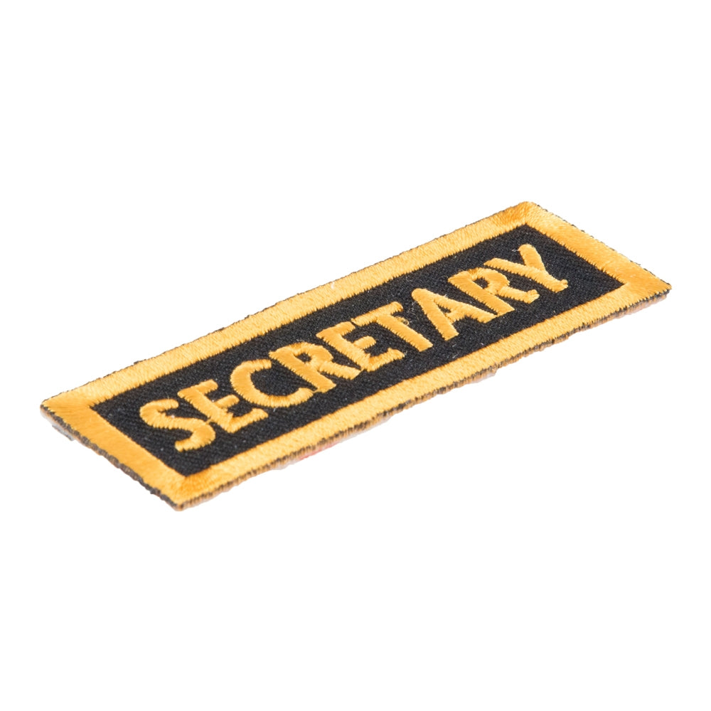 Secretary Yellow Patch, Club Rank Patches — detail view 1