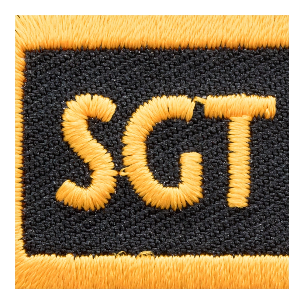 Sgt At Arms Yellow Patch, Club Rank Patches — detail view 2
