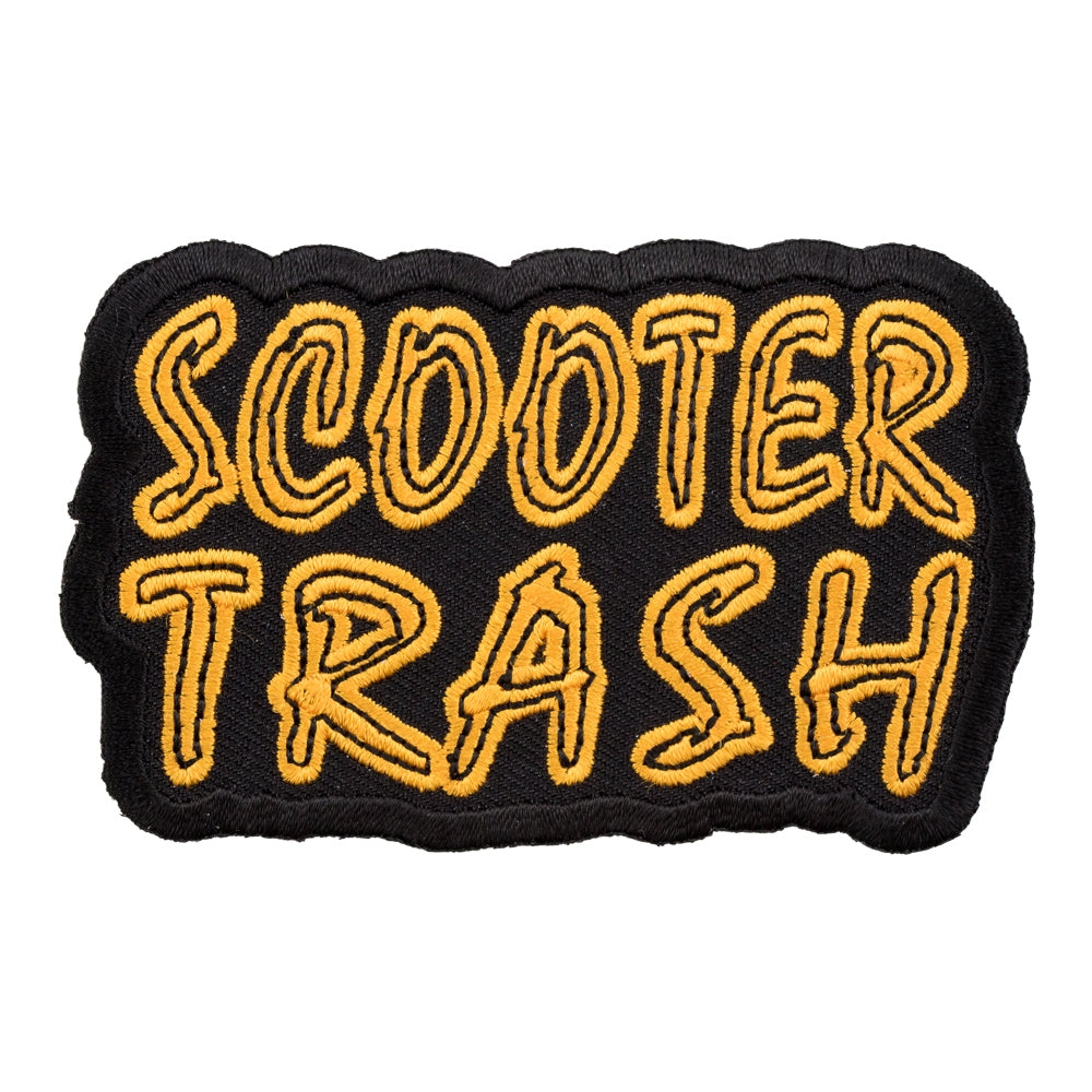 Scooter Trash Patch, Biker & Motorcycle Patches — product image