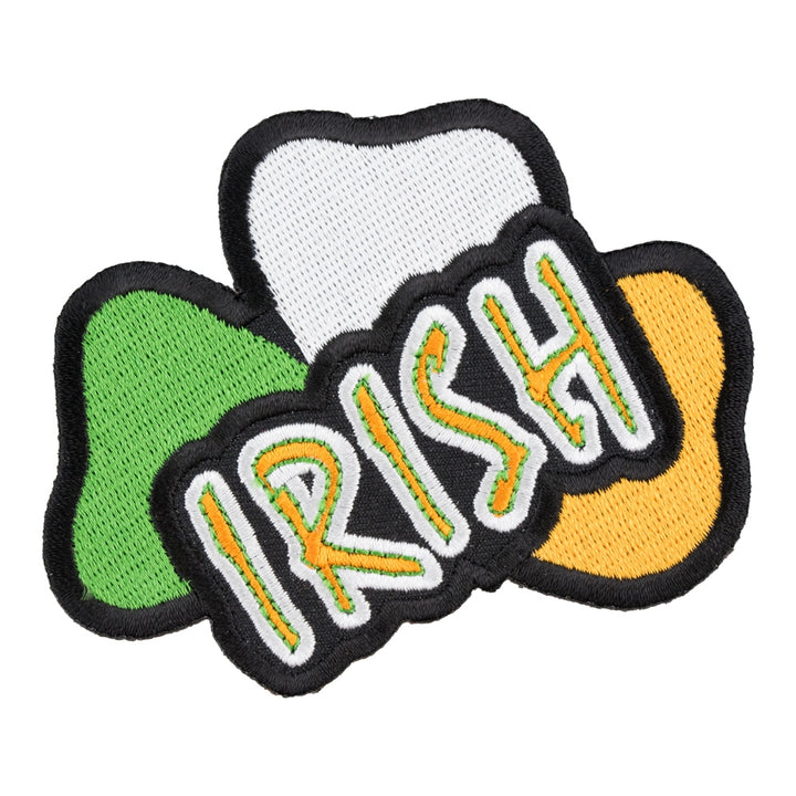 Irish Flag Shamrock Patch, Proud Irish Patches — product image