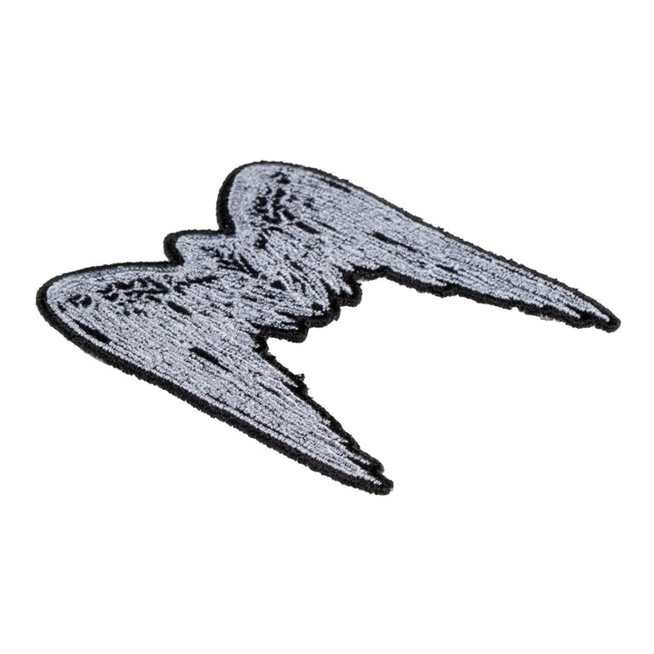 Grey Angel Wings Patch, Small Size — detail view 1
