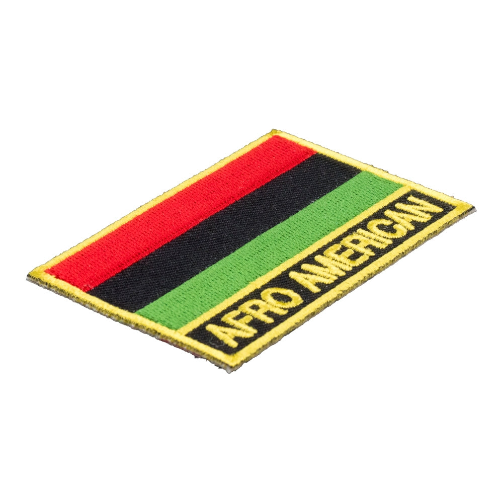Afro American Flag Patch, Country Flag Patches — detail view 1
