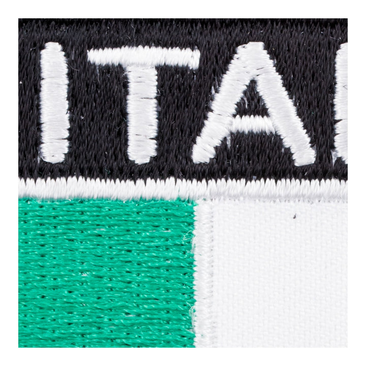 Italia Flag Shield Patch, Italian Pride Patches — detail view 1