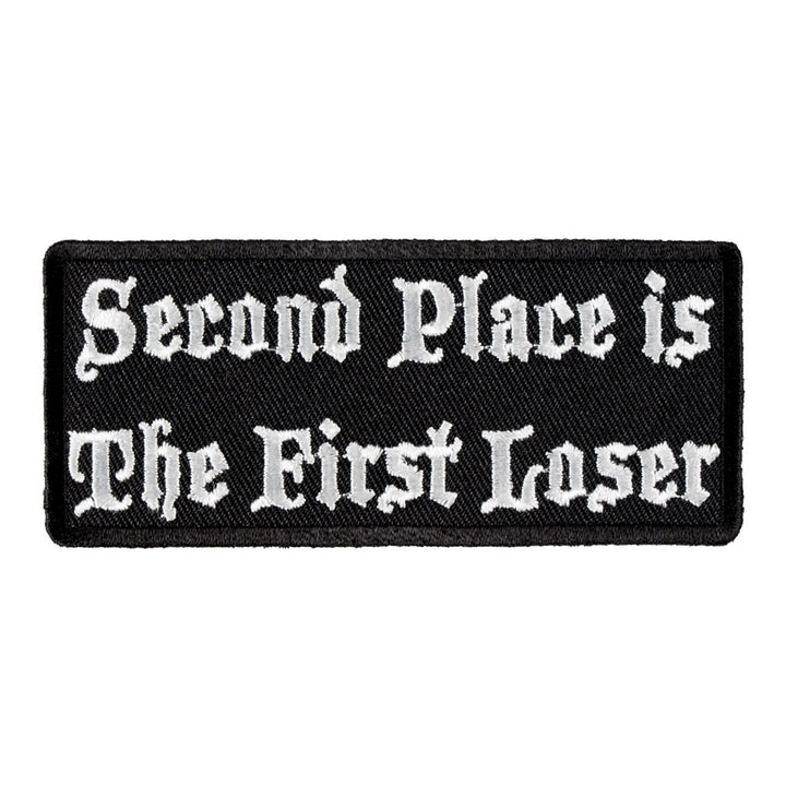 Second Place First Loser Patch, Funny Patches — product image