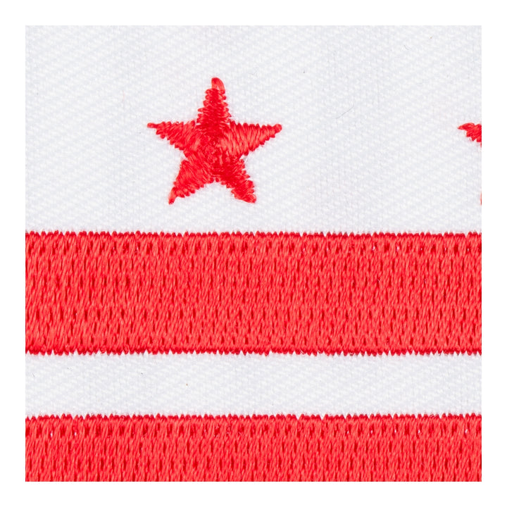 Washington DC Flag Patch, District of Columbia United States Patches — detail view 2