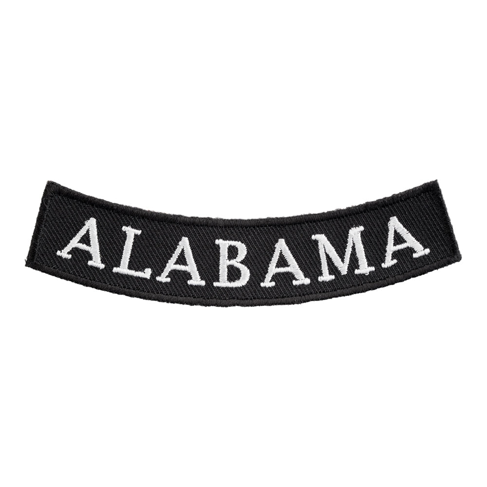 Alabama State Bottom Rocker Patch, Small Size — product image