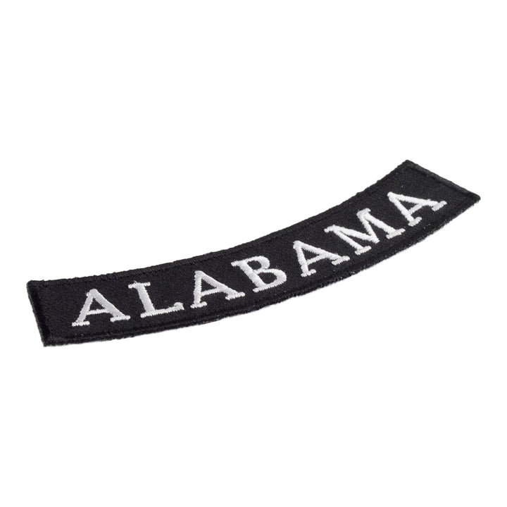 Alabama State Bottom Rocker Patch, Small Size — detail view 2