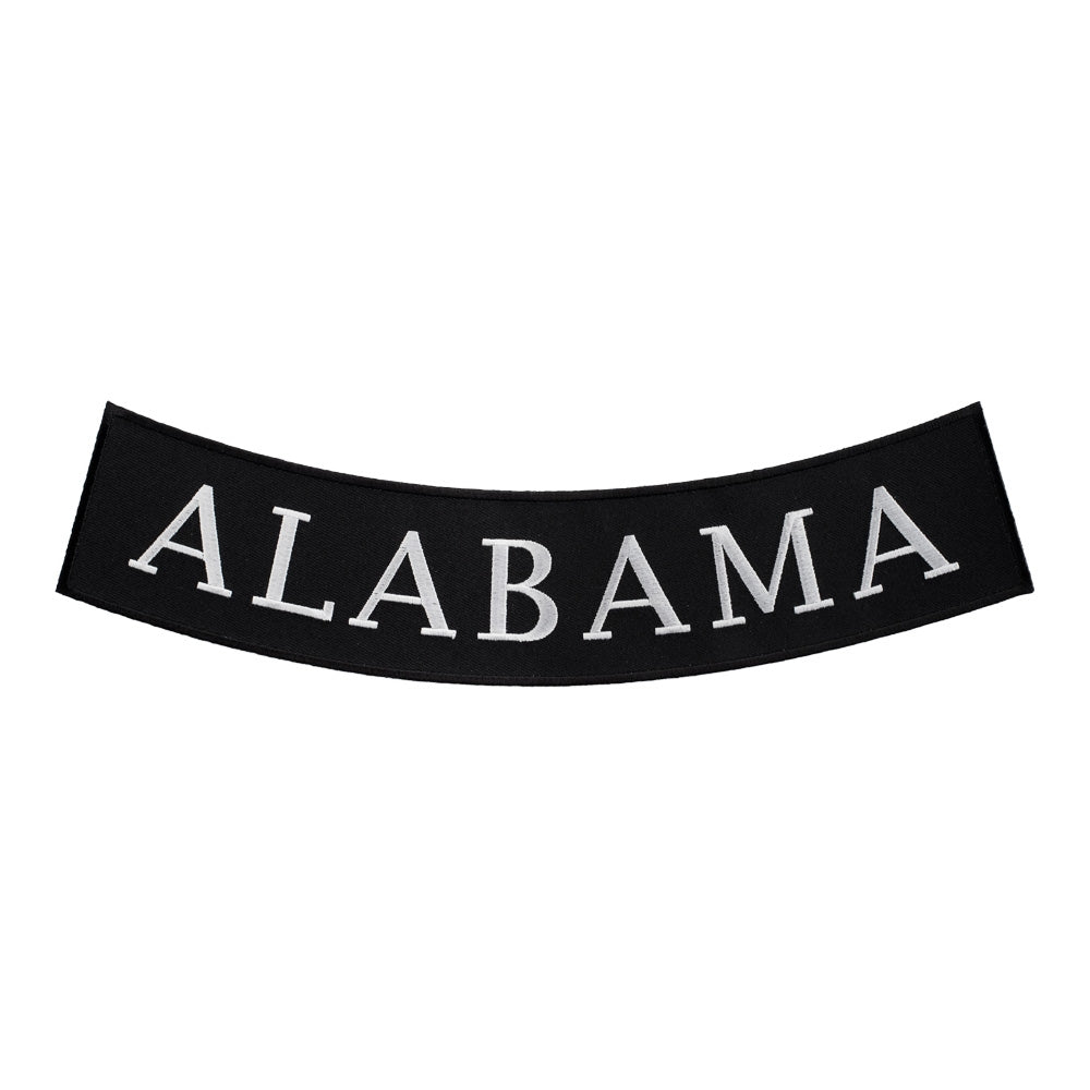 Alabama State Bottom Rocker Patch, Large Size — product image