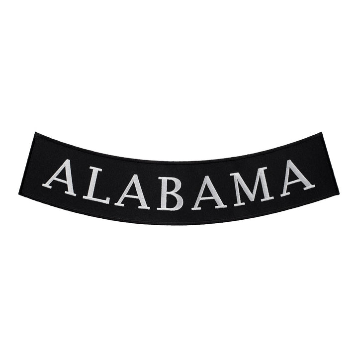 Alabama State Bottom Rocker Patch, Large Size — product image