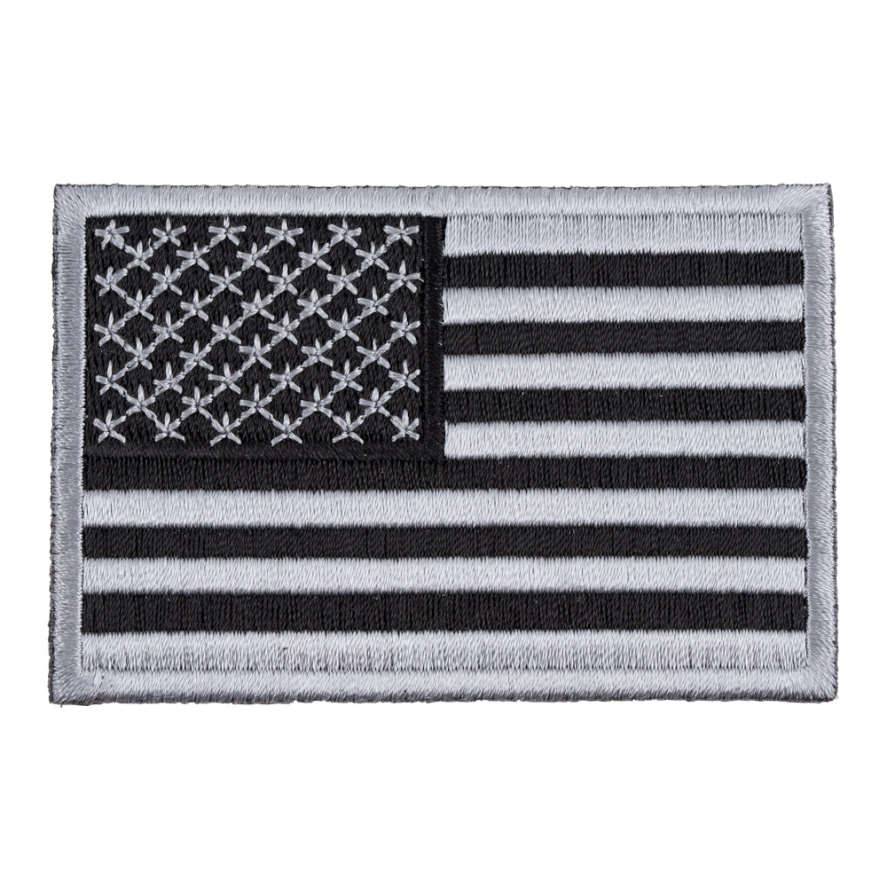 American Flag Grey Subdued Patch, X-Small Size — product image