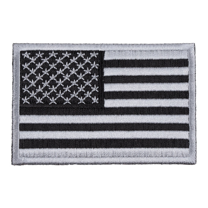 American Flag Grey Subdued Patch, X-Small Size — product image