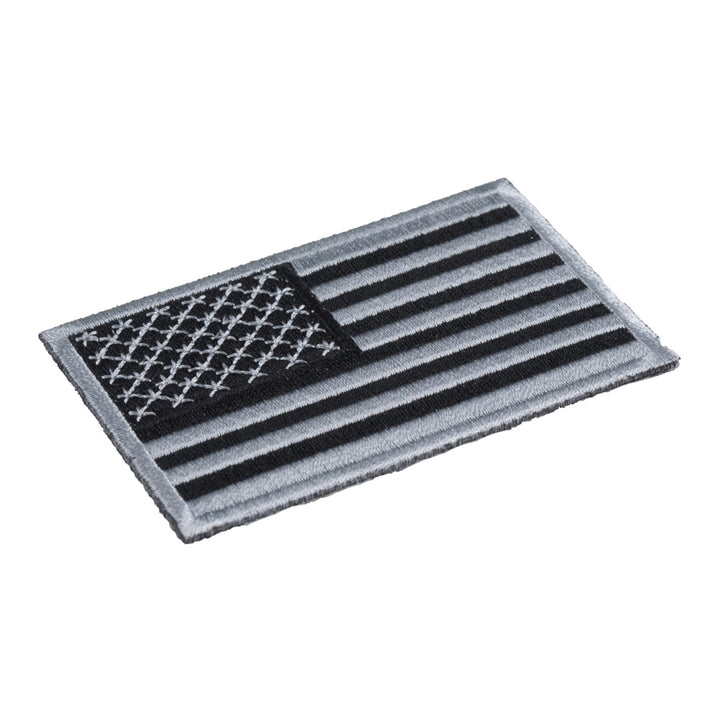 American Flag Grey Subdued Patch, X-Small Size — detail view 1