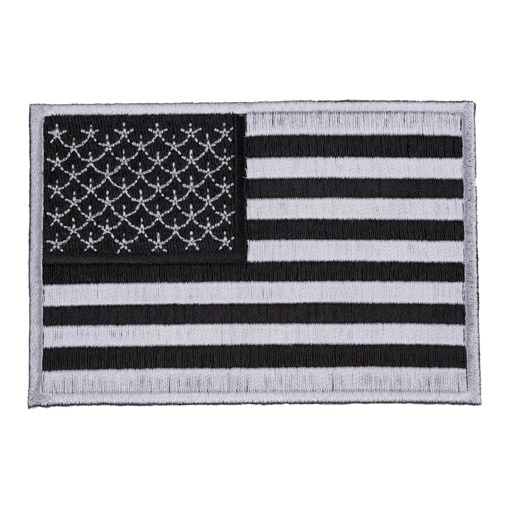 American Flag Grey Subdued Patch, Small Size — product image