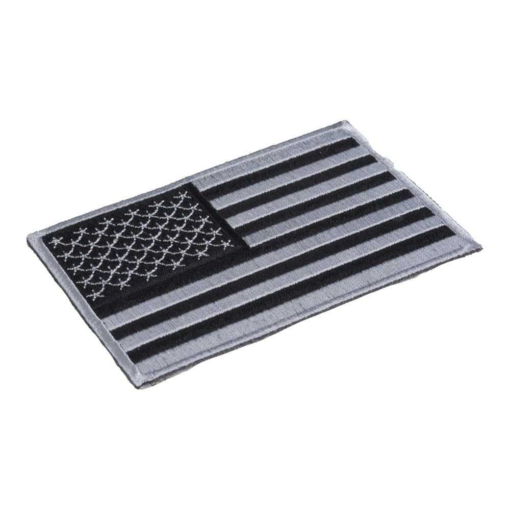 American Flag Grey Subdued Patch, Small Size — detail view 1
