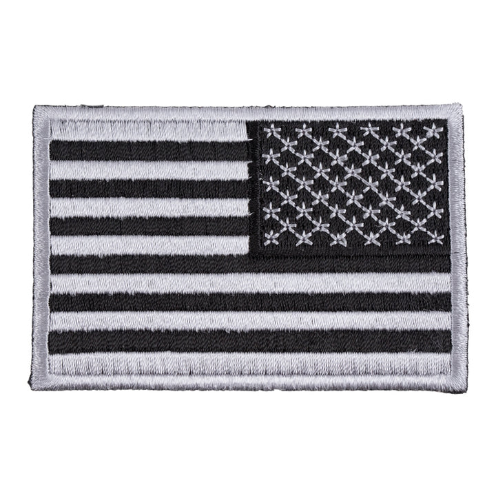 American Flag Grey Subdued Reversed Patch, U.S. Flag Patches — product image
