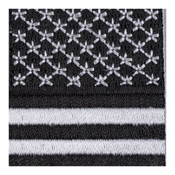 American Flag Grey Subdued Reversed Patch, U.S. Flag Patches — detail view 2