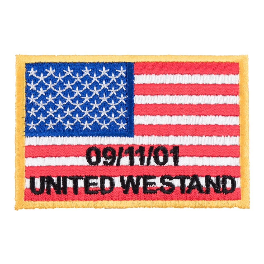 United We Stand 9-11 American Flag, U.S. Flag Patches — product image