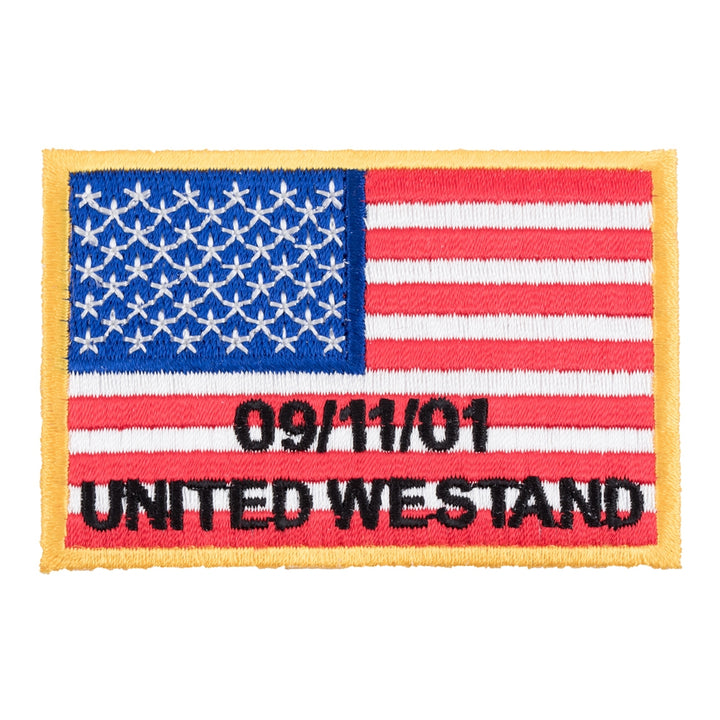 United We Stand 9-11 American Flag, U.S. Flag Patches — product image