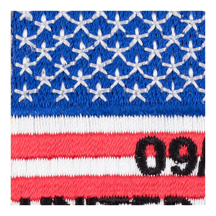 United We Stand 9-11 American Flag, U.S. Flag Patches — detail view 2