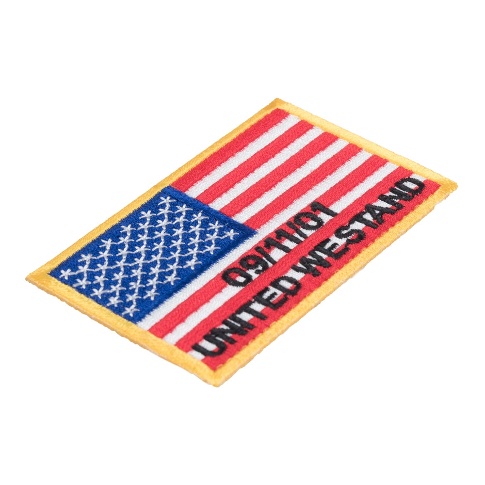 United We Stand 9-11 American Flag, U.S. Flag Patches — detail view 1