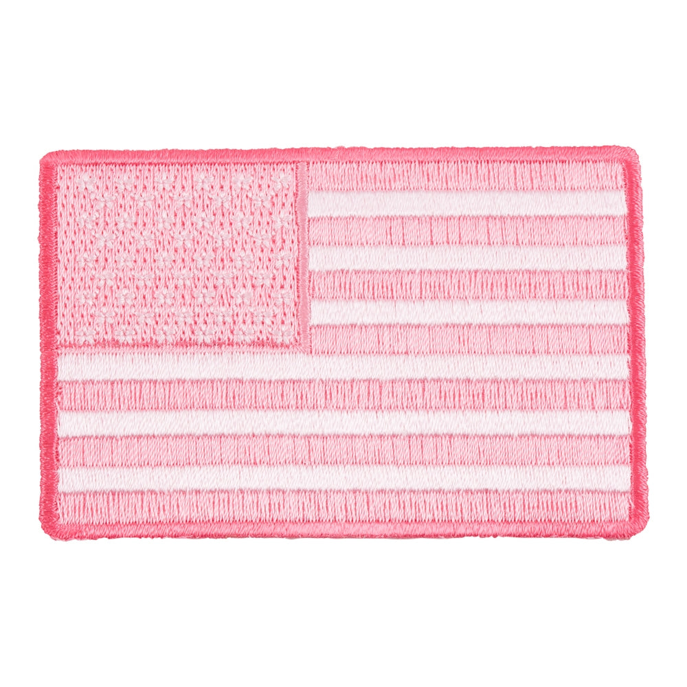 Pink American Flag Patch, Women's Patriotic Patches — product image