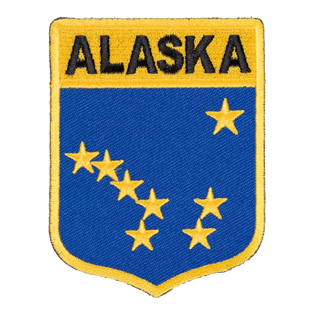 Alaska State Flag Shield Patch, United States of America Patches — product image