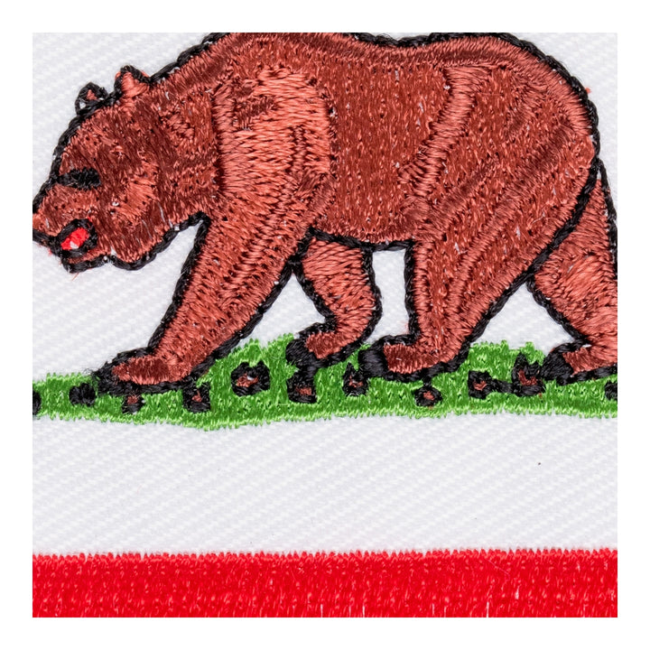 California State Flag Shield Patch, United States of America Patches — detail view 1