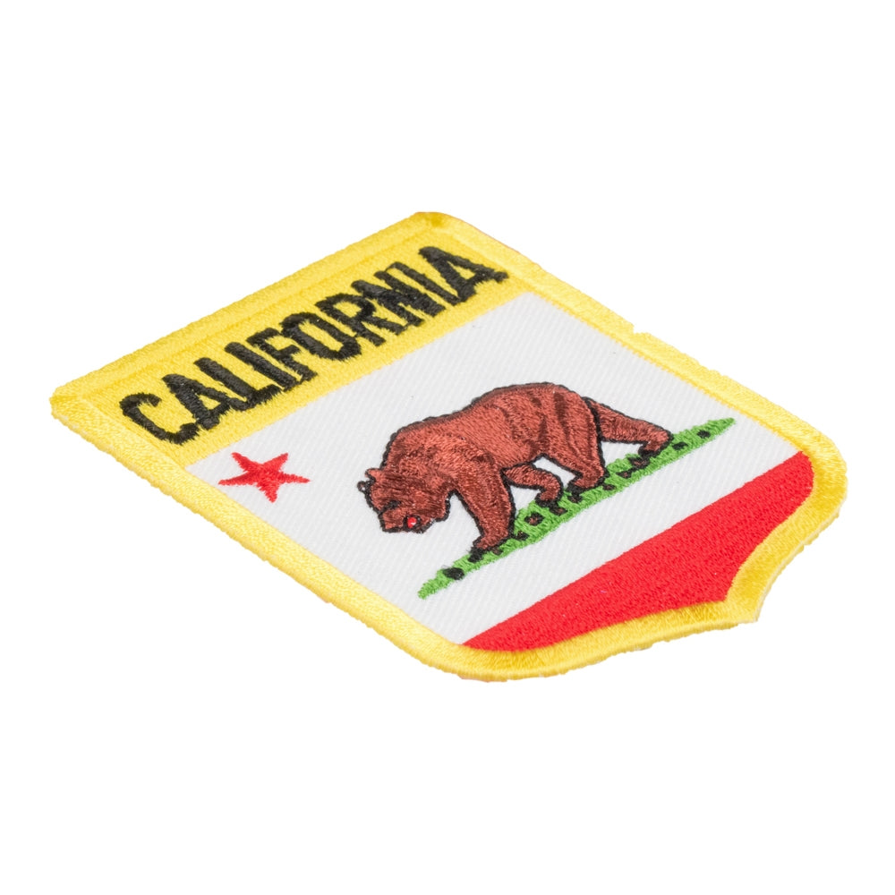 California State Flag Shield Patch, United States of America Patches — detail view 2