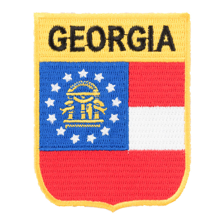 Georgia State Flag Shield Patch, United States of America Patches — product image
