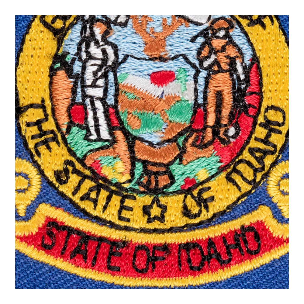 Idaho State Flag Shield Patch, United States of America Patches — detail view 2
