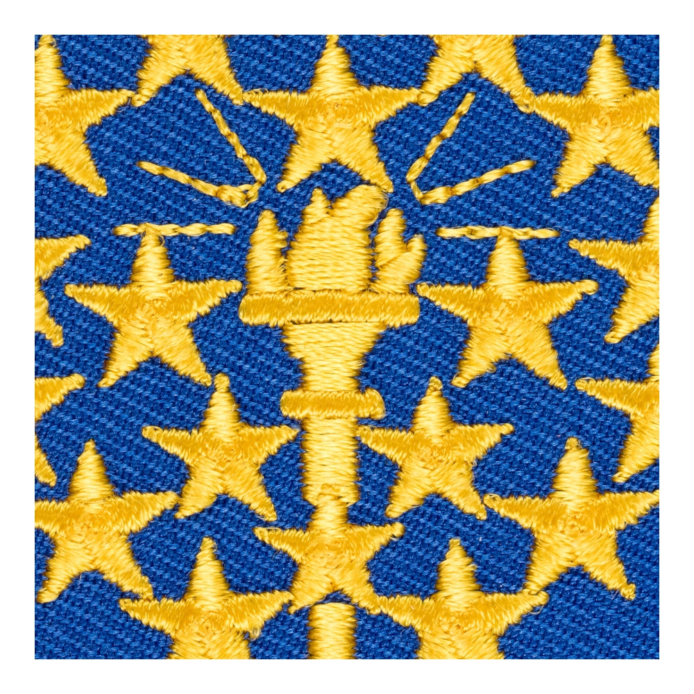 Indiana State Flag Shield Patch, United States of America Patches — detail view 2