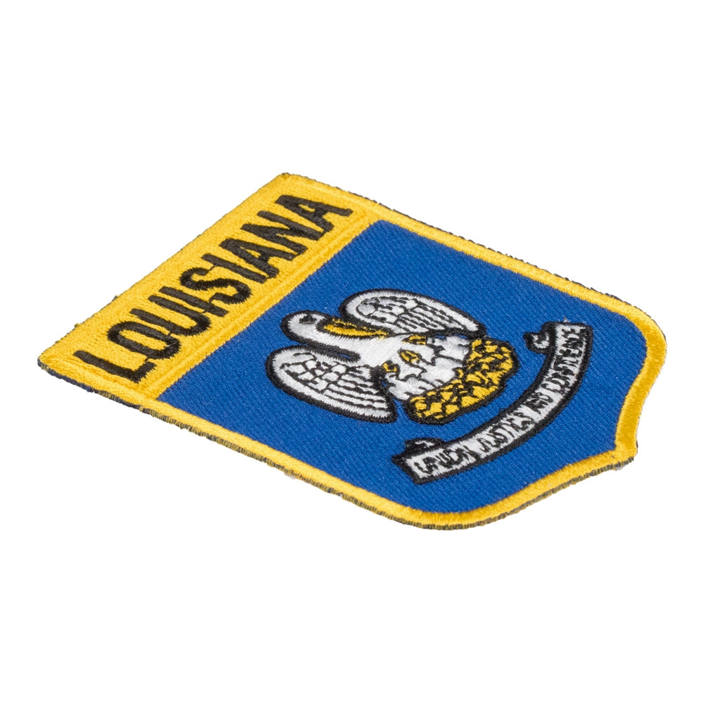 LouIsiana State Flag Shield Patch, United States of America Patches — detail view 1