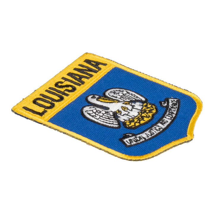 LouIsiana State Flag Shield Patch, United States of America Patches — detail view 1