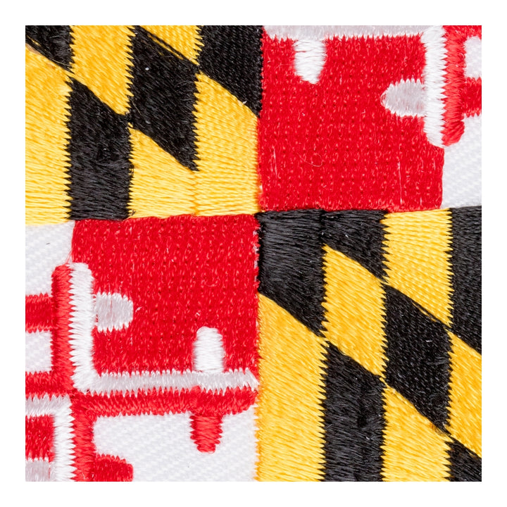 Maryland State Flag Shield Patch, United States of America Patches — detail view 2