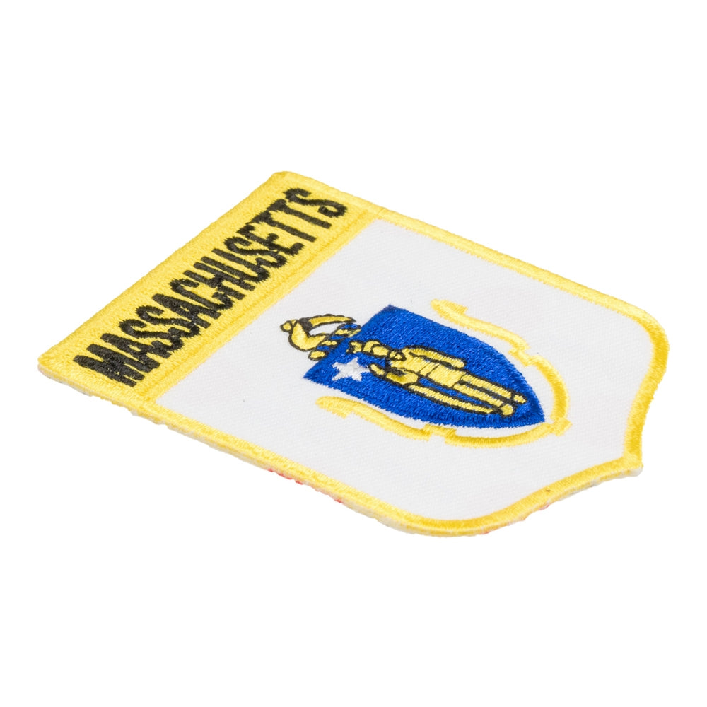 Massachusetts State Flag Shield Patch, United States of America Patches — detail view 2