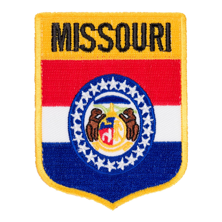 Missouri State Flag Shield Patch, United States of America Patches — product image