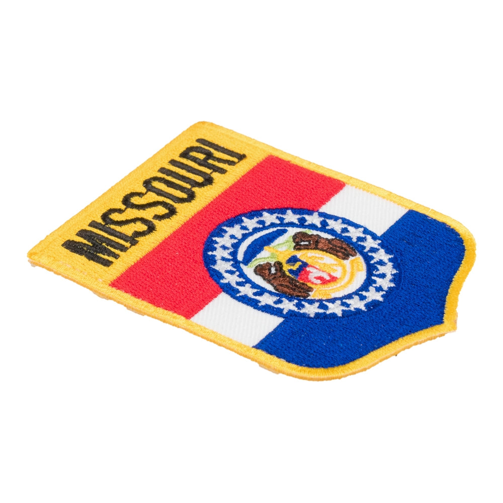 Missouri State Flag Shield Patch, United States of America Patches — detail view 1