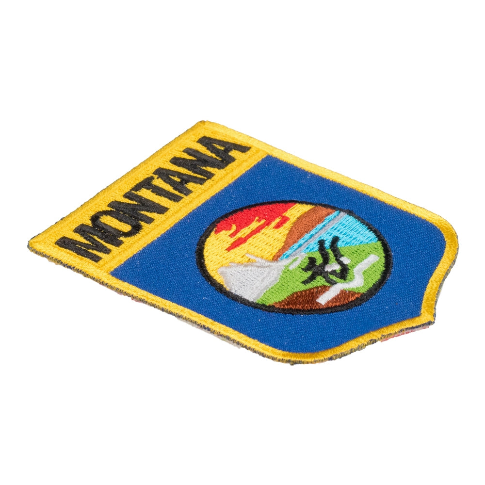 Montana State Flag Shield Patch, United States of America Patches — detail view 1