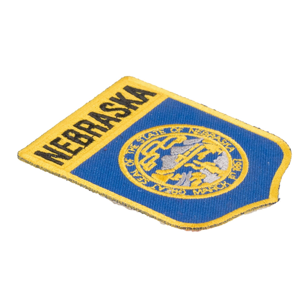 Nebraska State Flag Shield Patch, United States of America Patches — detail view 1