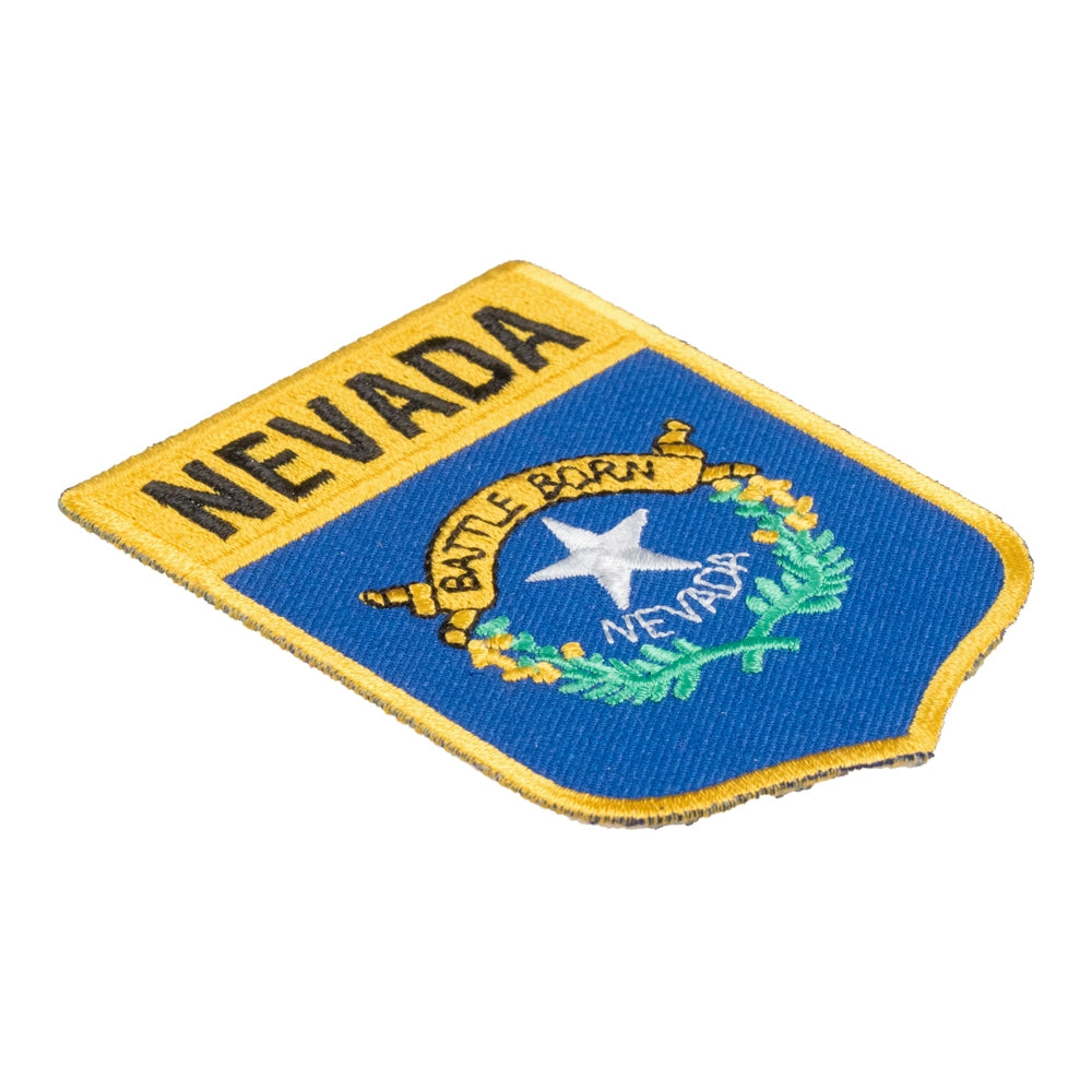 Nevada State Flag Shield Patch, United States of America Patches — detail view 1