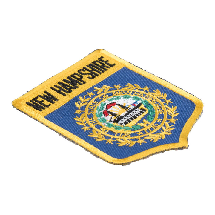 New Hampshire State Flag Shield Patch, United States of America Patches — detail view 2