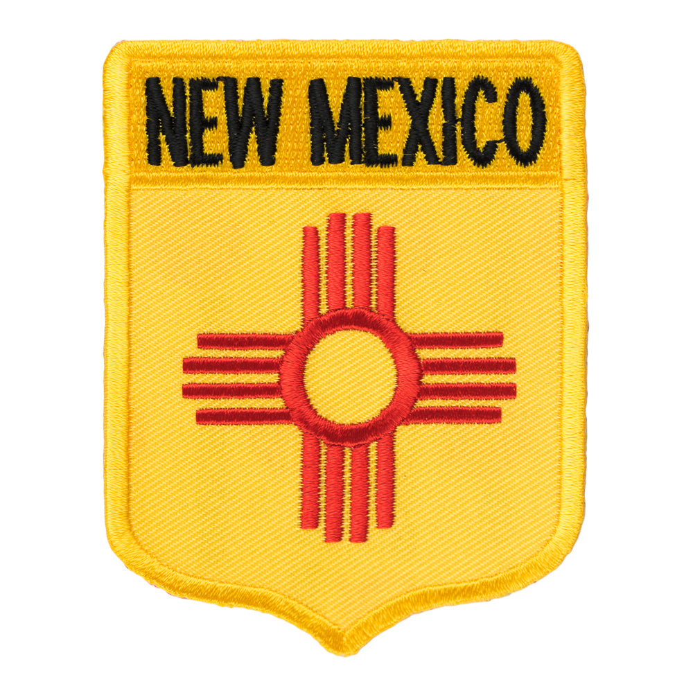 New Mexico State Flag Shield Patch, United States of America Patches — product image
