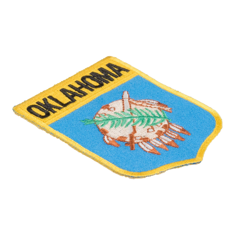 Oklahoma State Flag Shield Patch, United States of America Patches — detail view 1