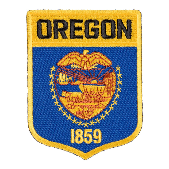 Oregon State Flag Shield Patch, United States of America Patches — product image