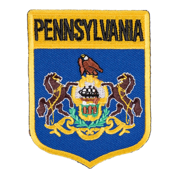 Pennsylvania State Flag Shield Patch, United States of America Patches — product image