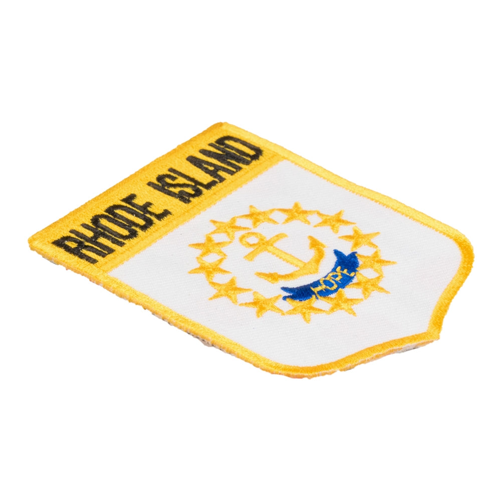 Rhode Island State Flag Shield Patch, United States of America Patches — detail view 1