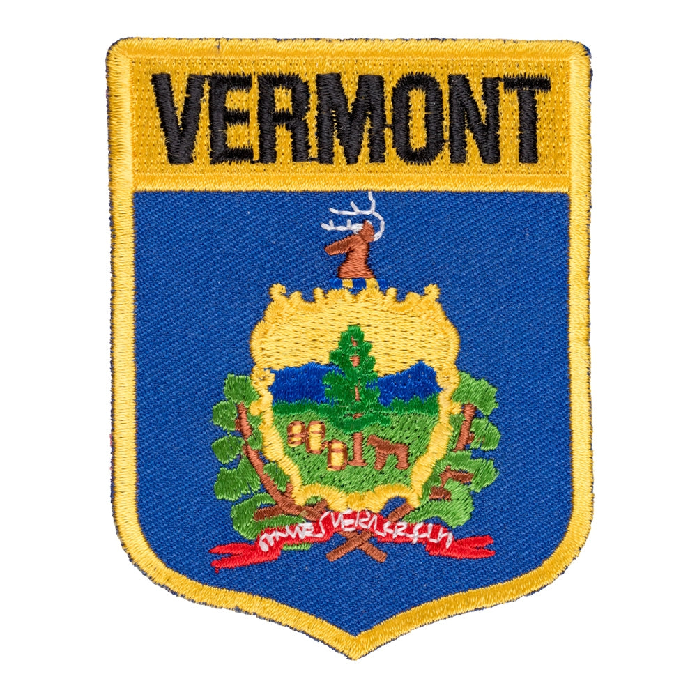 Vermont State Flag Shield Patch, United States of America Patches — product image