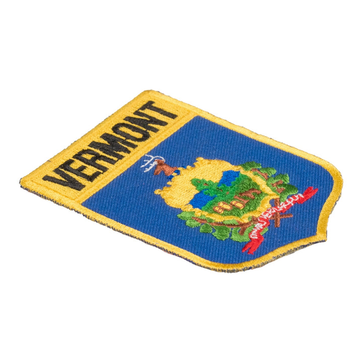 Vermont State Flag Shield Patch, United States of America Patches — detail view 1