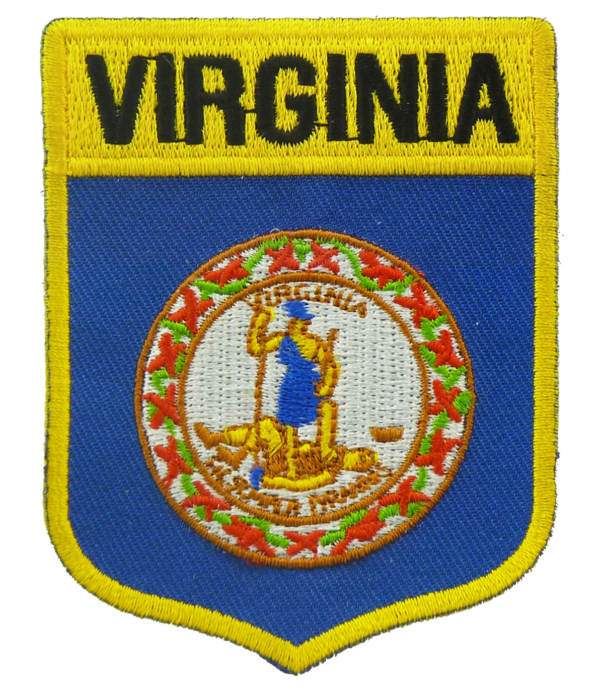 Virginia State Flag Shield Patch, United States of America Patches — product image